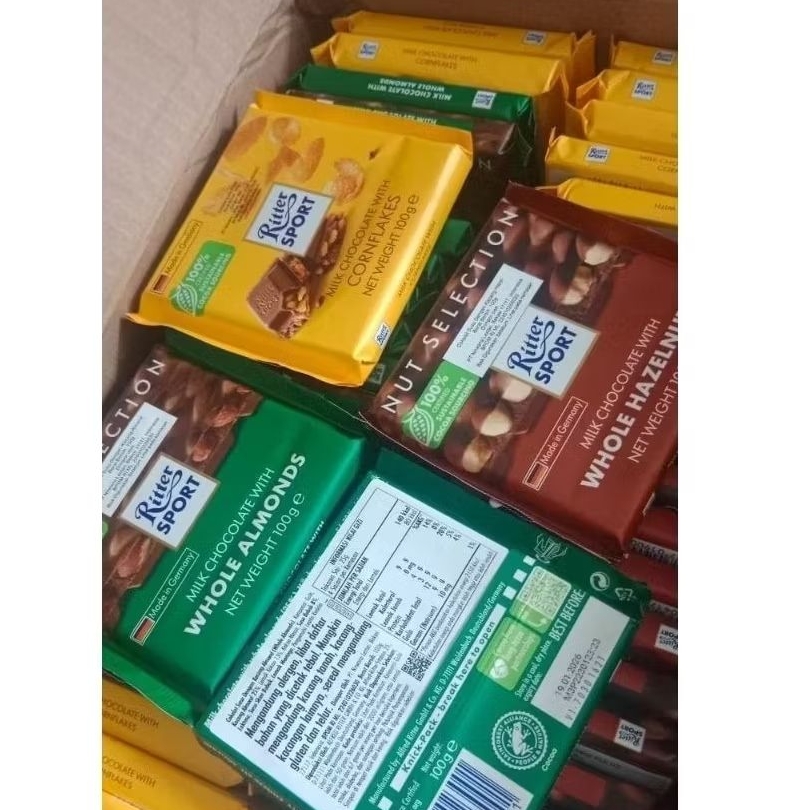 

Cokelat Ritter Sport 100gr