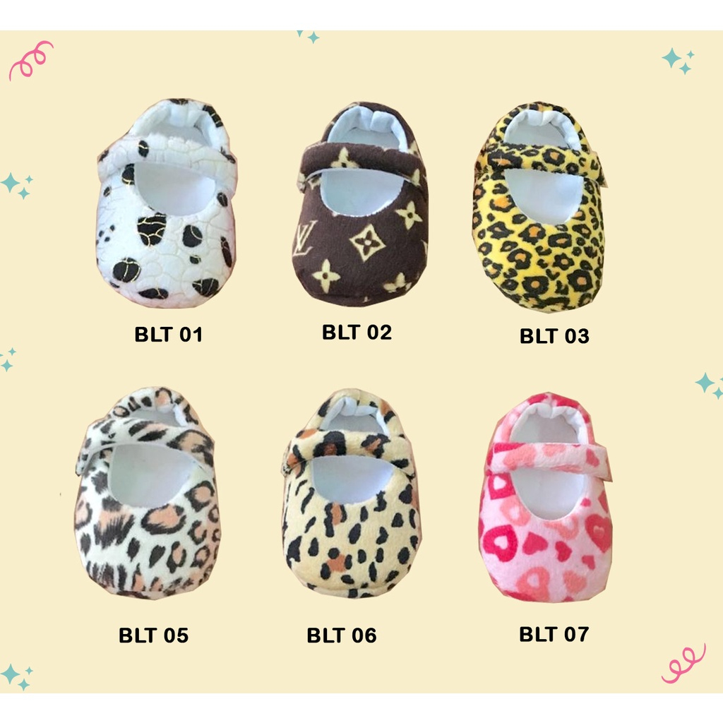 SEPATU BAYI LUCU BLT 0-6 BULAN BLT APL