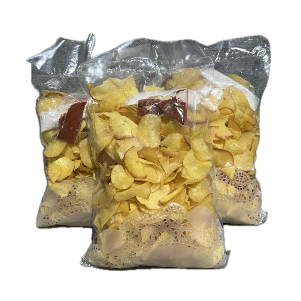 

Keripik Singkong Pedas Manis 250gr