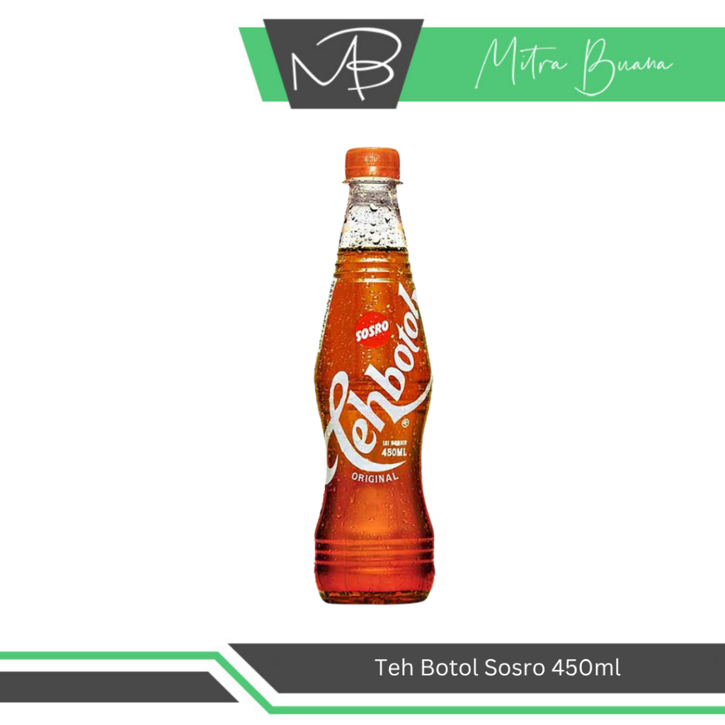 

Teh Botol Sosro 450ml Original - Minuman Teh Kemasan Besar Manis Original Murah