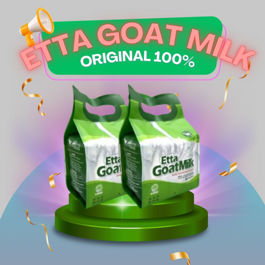 

Etta Goatmilk Susu Etawa Bubuk Alami – Aman Penderita Maag dan Radang Lambung