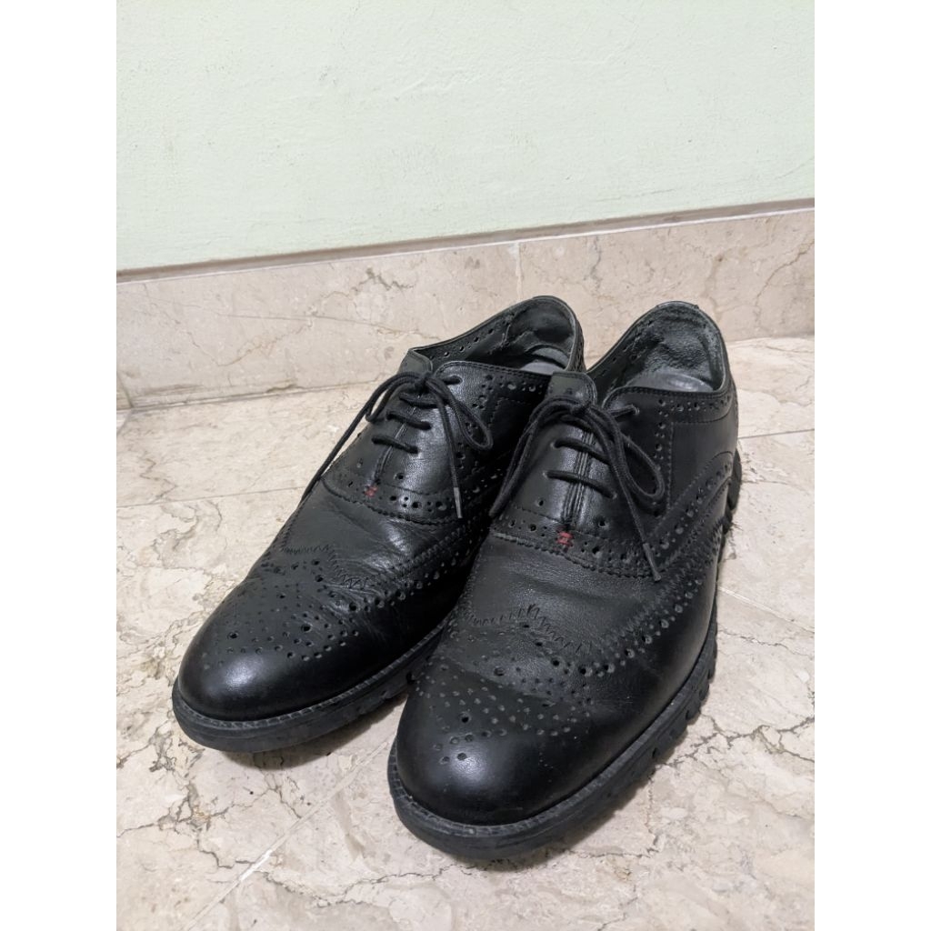 Sepatu Gino Mariani Zenon Black Ukuran 41