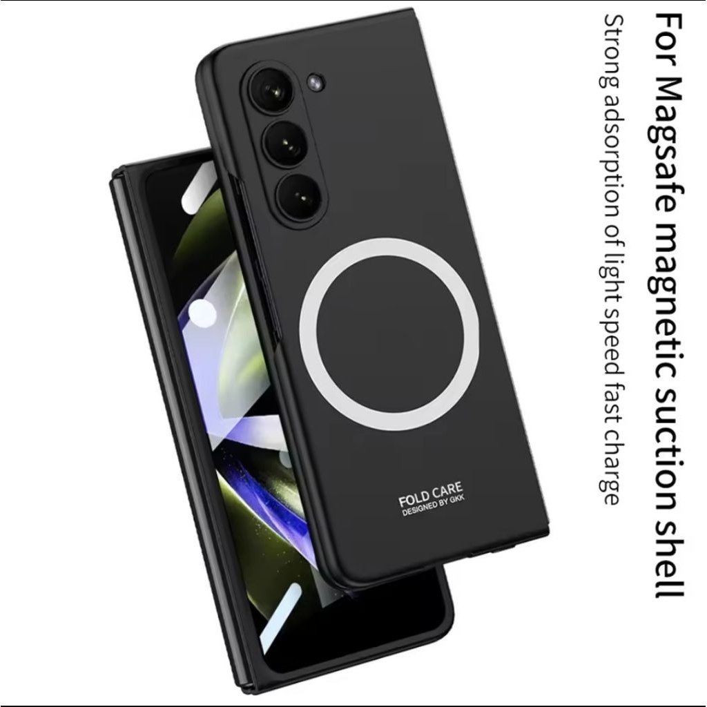 Hard Case for Samsung Galaxy Z Fold 7 Fold 6 Fold 5 Fold 4 Fold 3 5G Hardcase MagSafe Magnetic Cover