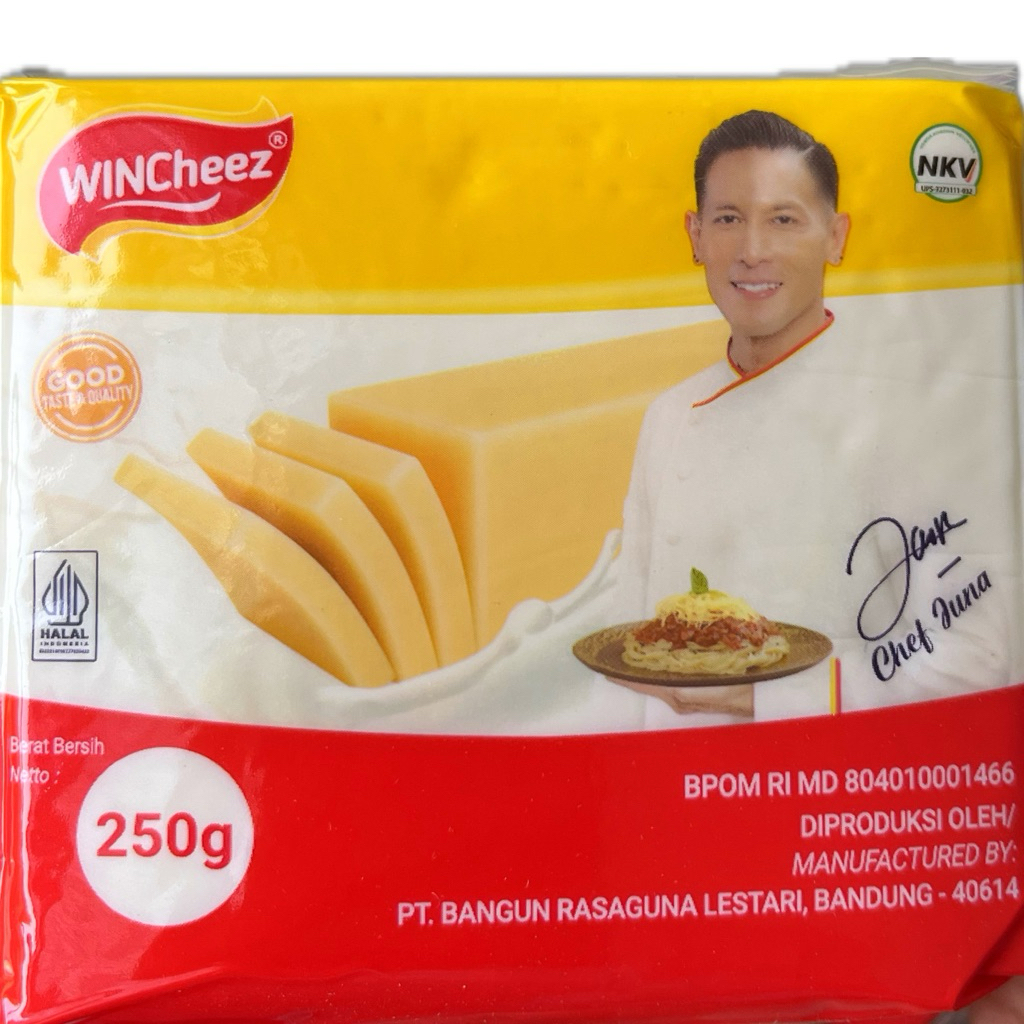 

Keju Cheddar Wincheez 250g 1pcs