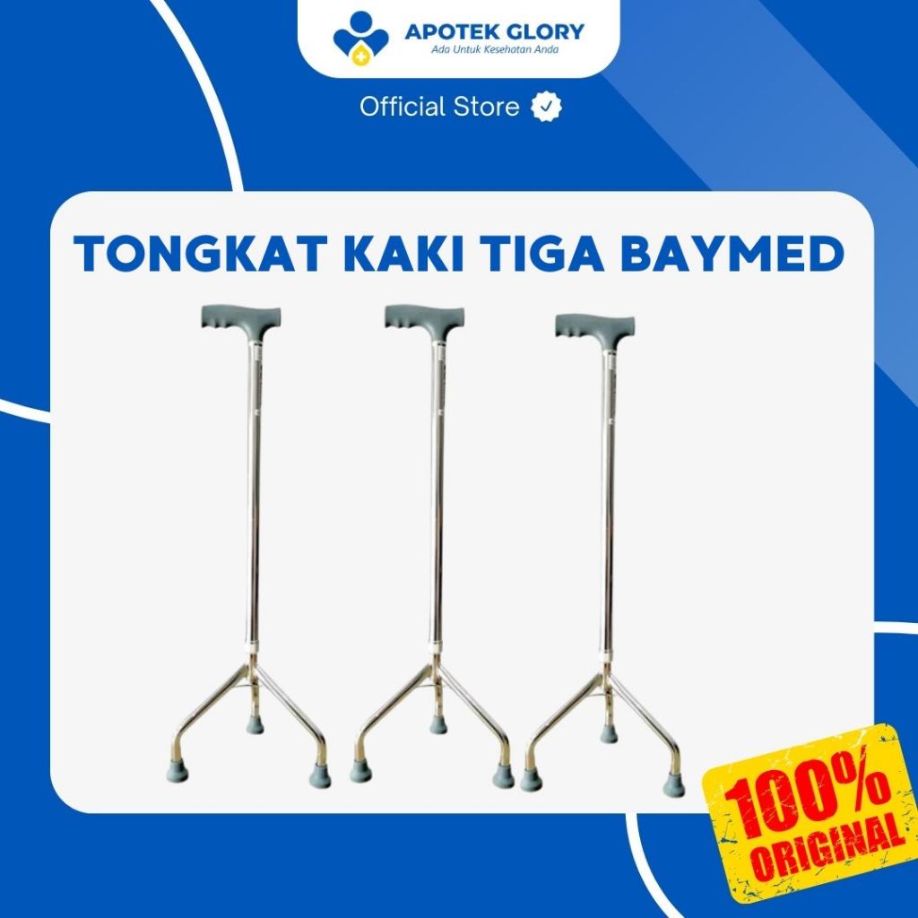 ONEMED Tongkat Jalan Kaki 3 / Tongkat Bantuan Jalan Kaki 3