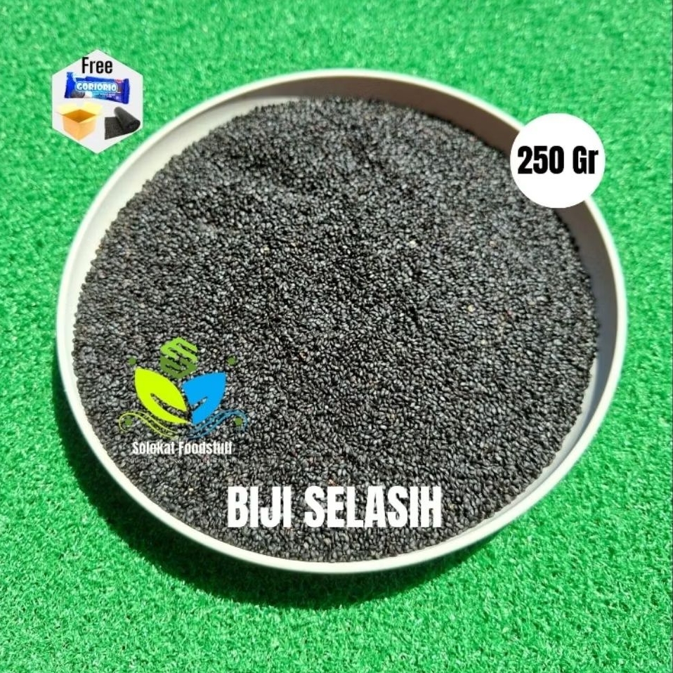 

Biji Selasih 250 Gr 100 Gr Grade Super Bersih Murni 100%