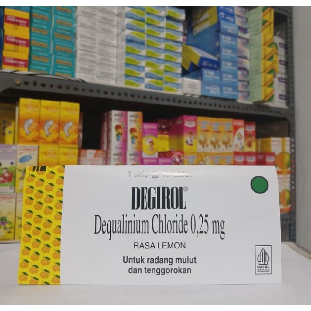 DEGIROL® (Obat Sakit Tenggorokan, Radang Mulut & Tenggorokan)