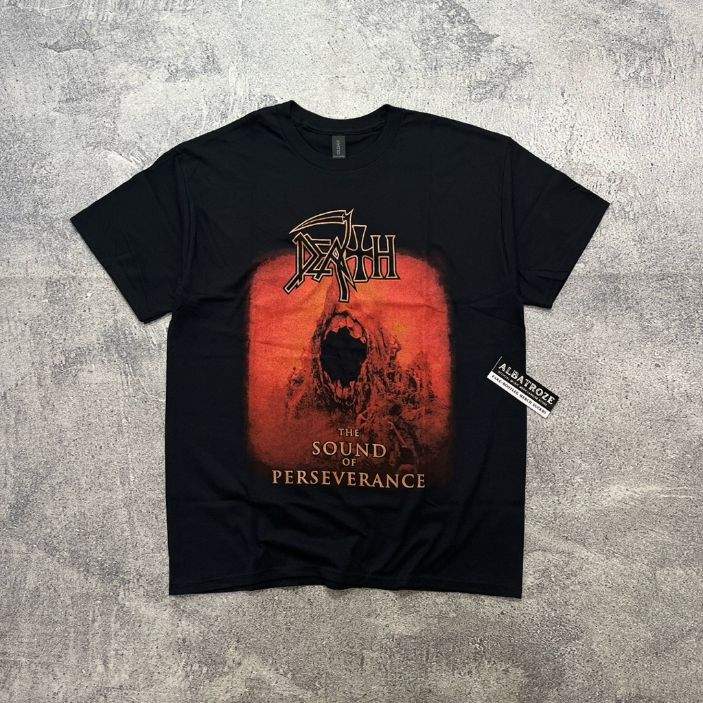 T-SHIRT / KAOS BAND OFFICIAL DEATH - THE SOUND OF PERSEVERANCE