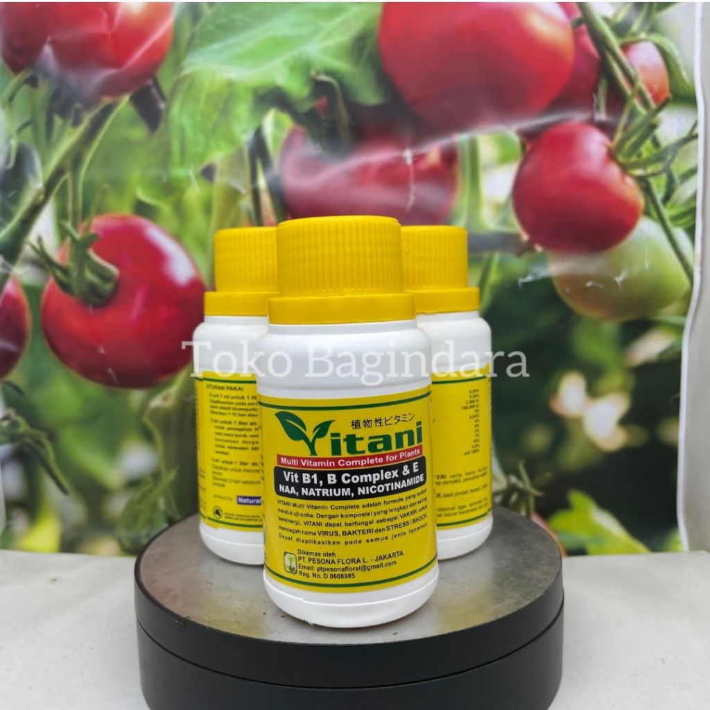 Pupuk VITANI 100ML Multivitamin B1, B Complex dan E Untuk Tanaman