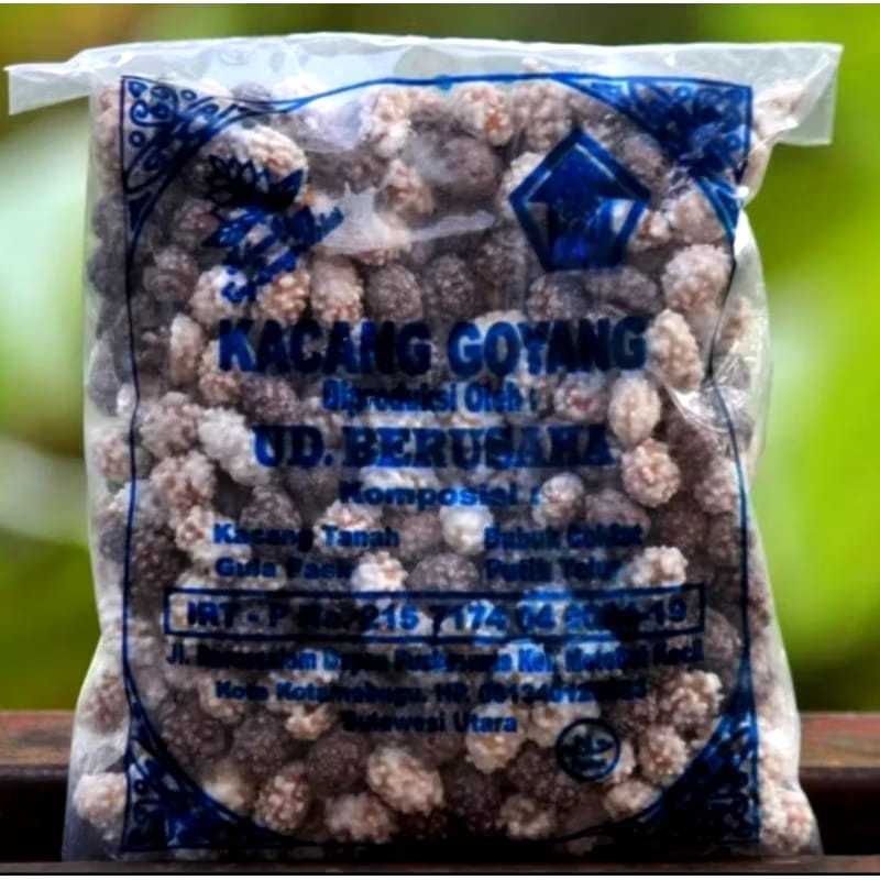 

Kacang Goyang Coklat Putih Khas Kotamobagu Manado 400 Gram / Kacang Goyang Khas Manado
