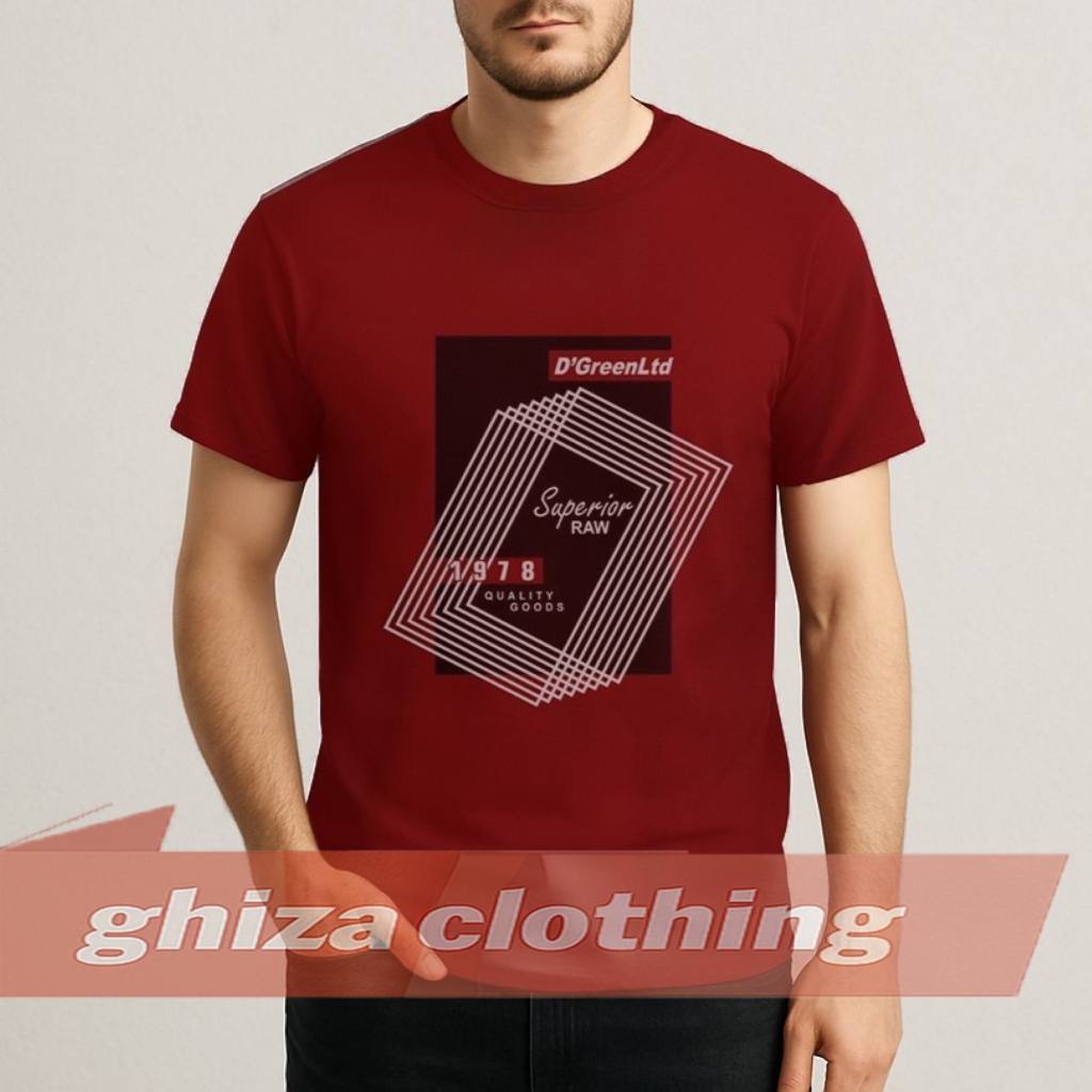Kaos Distro Pria Premium Tebal / T-Shirt Cowok Original Katun Combed ala Greenlight / Baju distro pr