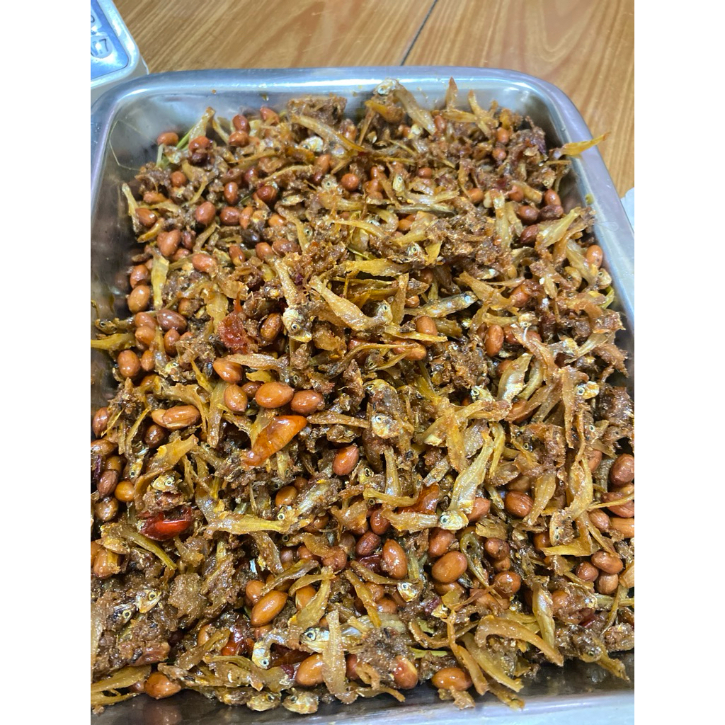 

Teri kacang balado 250gram