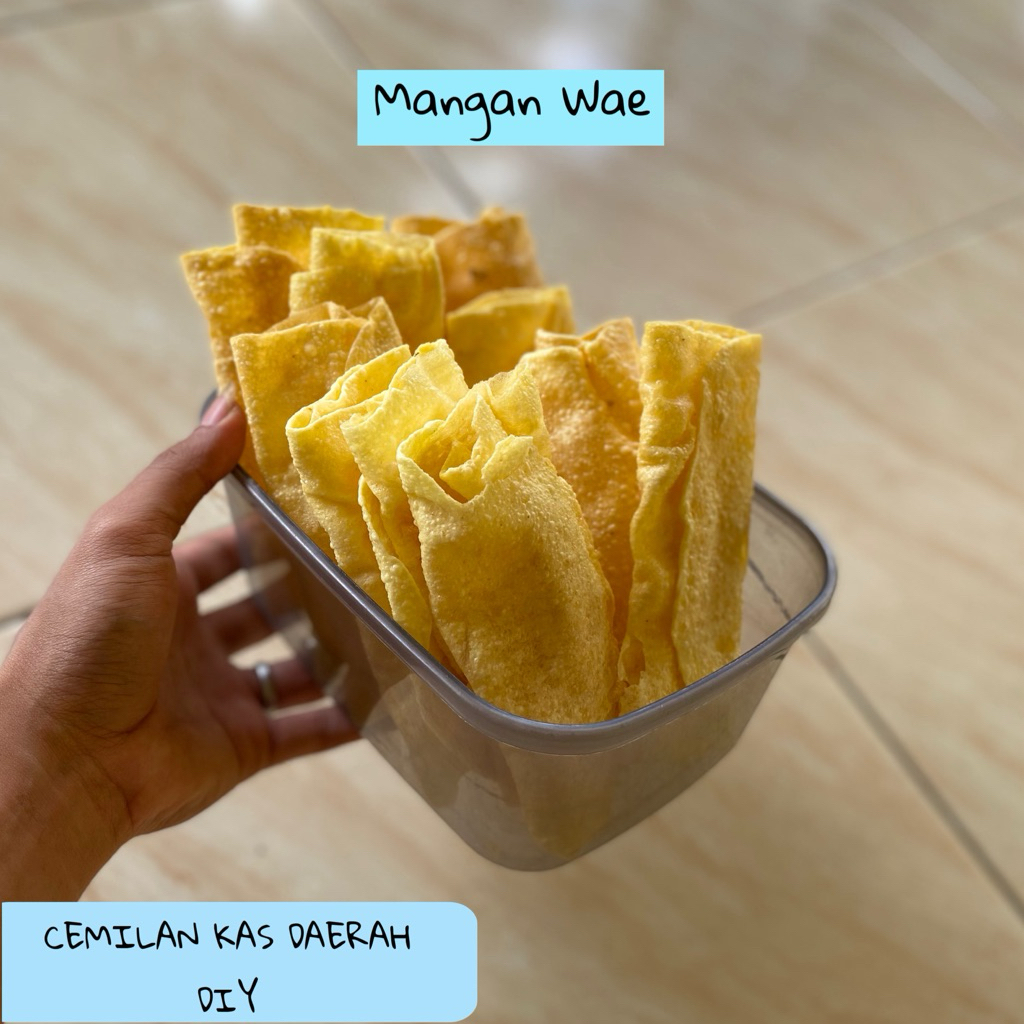 

OLEH OLEH KHAS GUNUNGKIDUL KRUPUK LEMPENG ORIGINAL (ISI 50 LEMBAR)