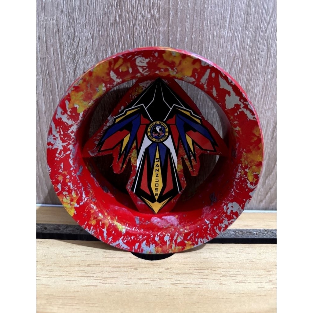 BLADU Layang" Merah Silver Kuning by SANZ JOSE