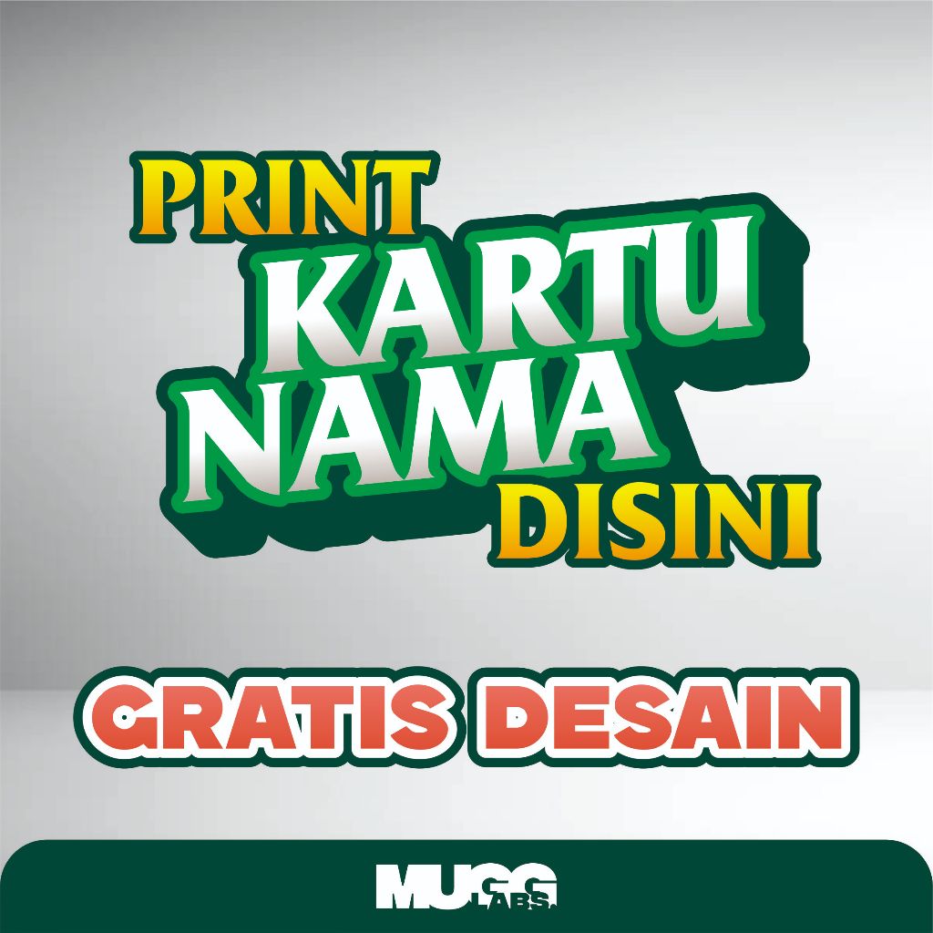 

Kartu Nama 1 Box 100pcs