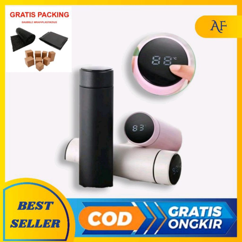 ✅termos suhu led tumbler led air panas termos air minum thermos air minum