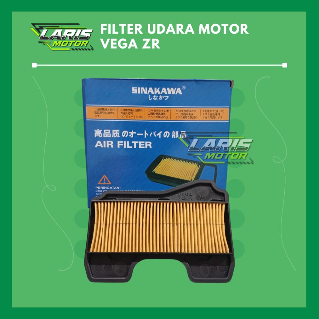 FILTER UDARA PREMIUM UNTUK MOTOR VEGA ZR - AIR FILTER HIGH QUALITY - ANTI DEBU & WASHABLE