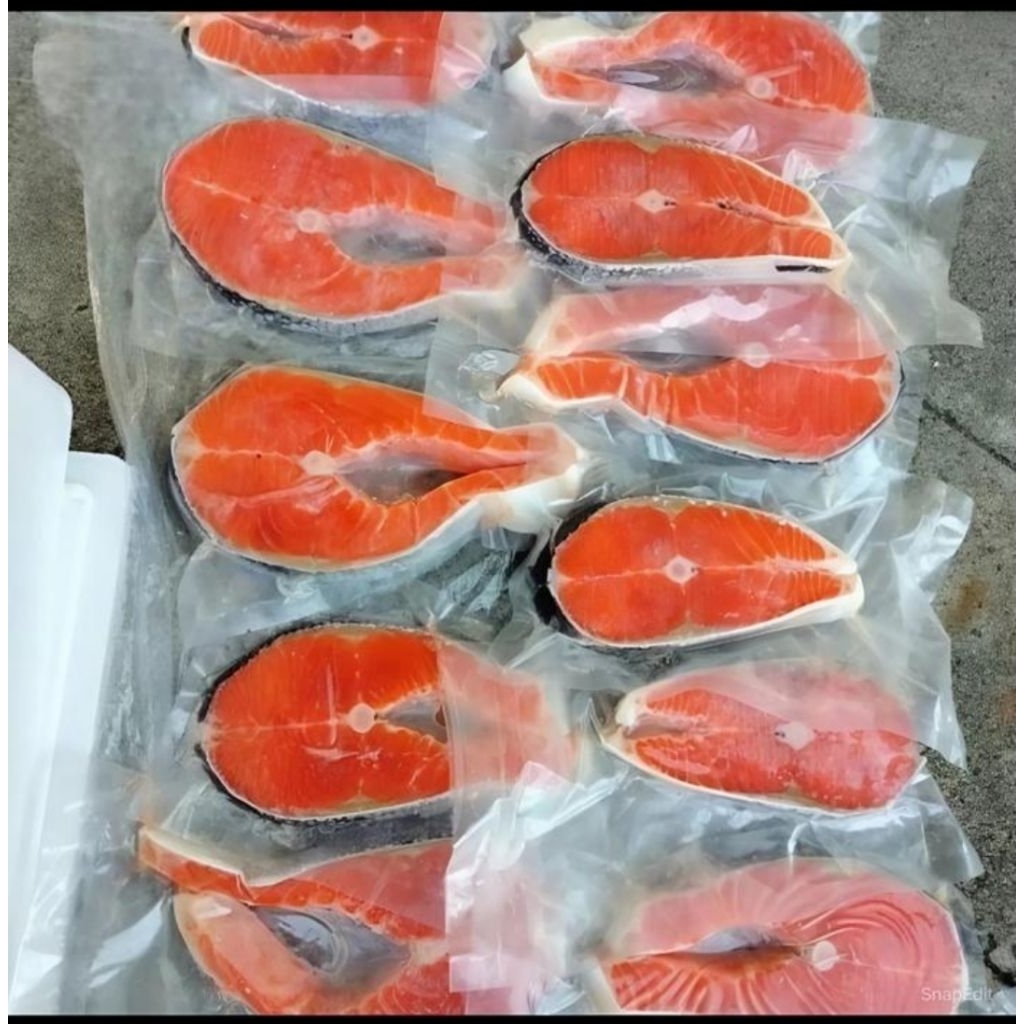 

steak salmon