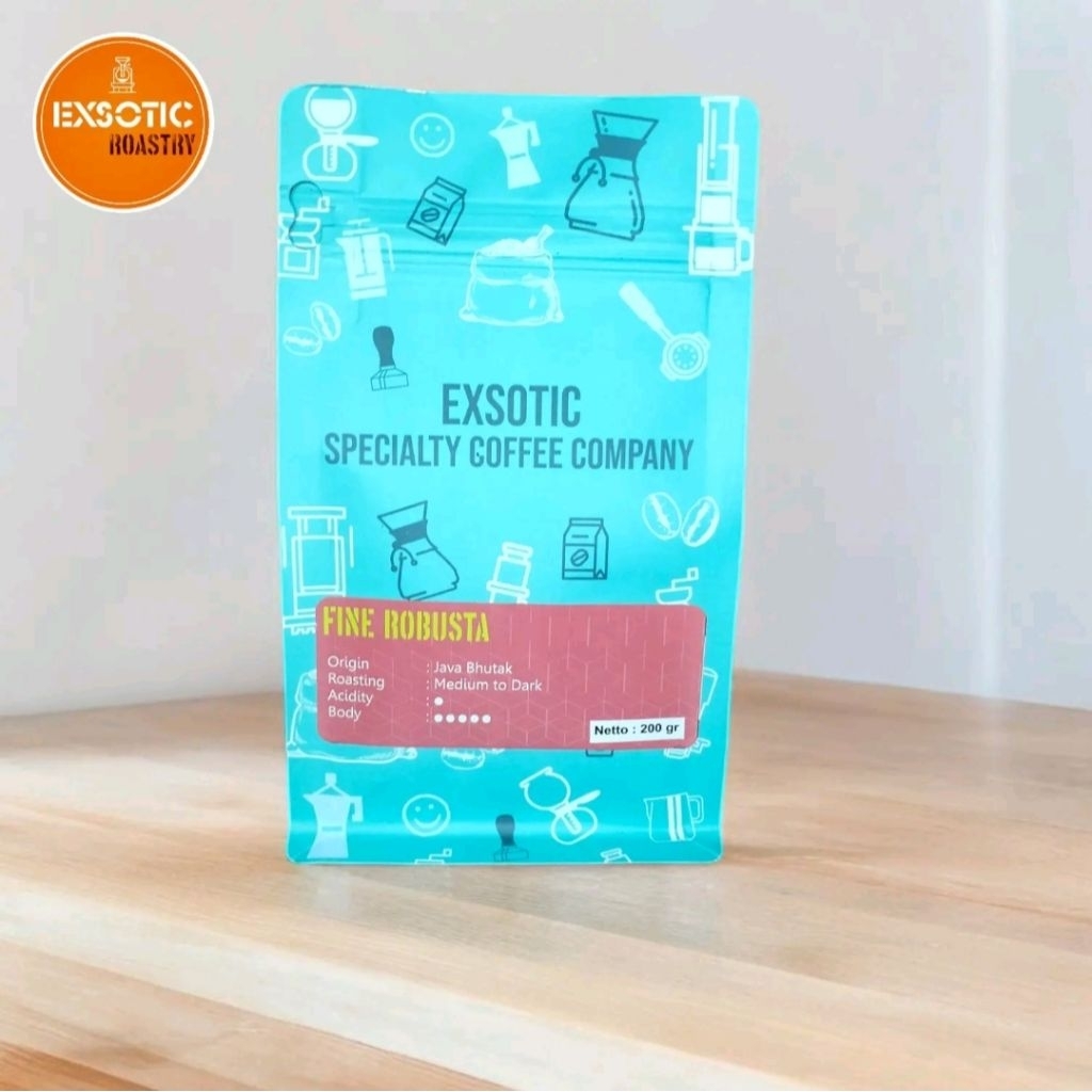 

kopi robusta bhutak Blitar 200gr speciality fine