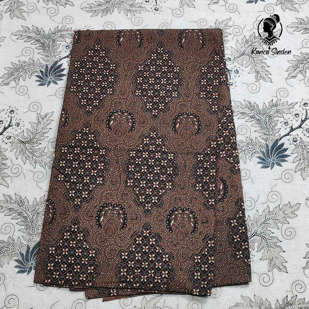 BUNTAL MELATI  Kain Batik Lembaran Jarik Katun Motif Pakem Tradisional Solo