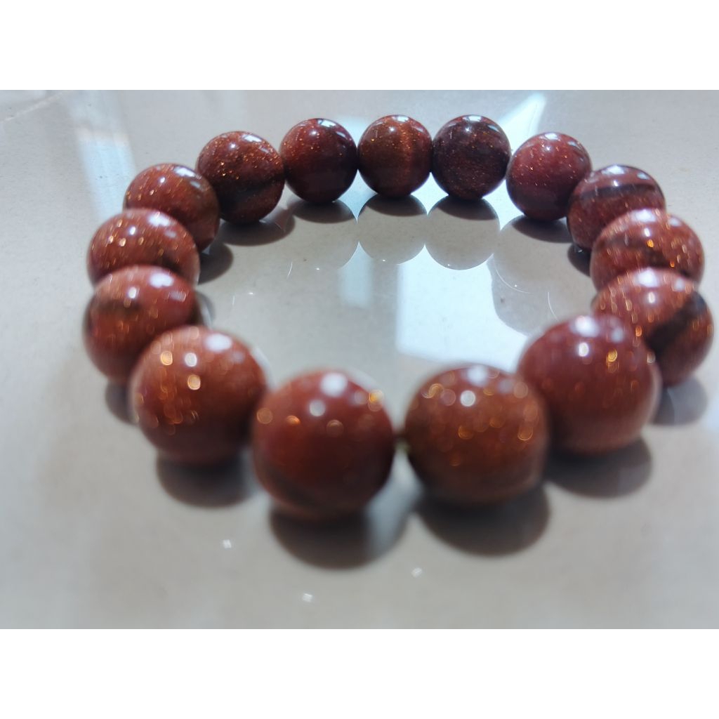 GELANG BATU PASIR EMAS ASLI MEWAH DAN ISTIMEWA