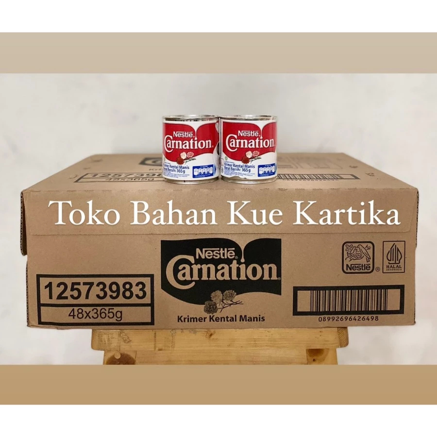 

Carnation Susu Kental Manis 365gr (isi 48) - KARTON