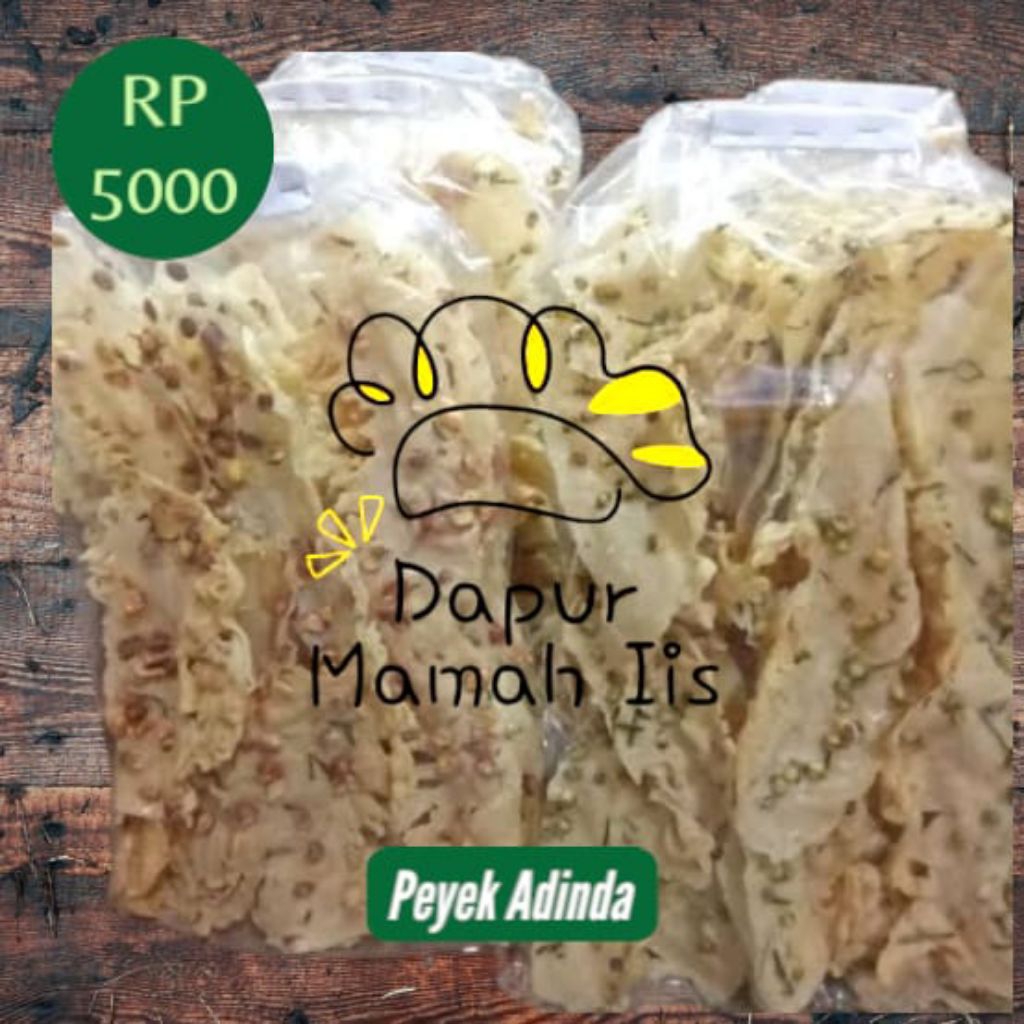 

PEYEK ADINDA / Peyek Kacang Tanah Paket 5000 an