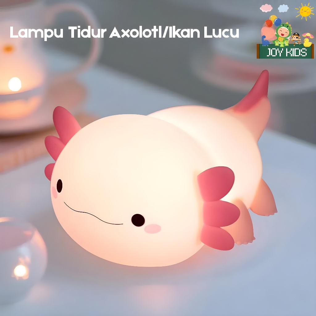 Lampu Tidur - Axolotl/Ikan Lucu - Joykids Official