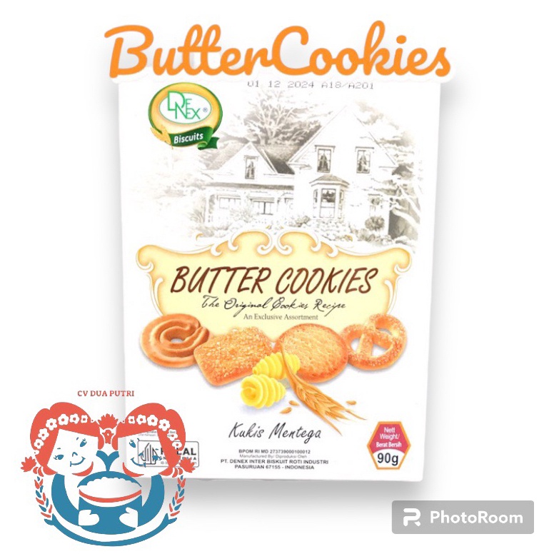 

Hemat Butter Cookies Monde Denex 9gr snack untuk hampers parcel hajatan khitanan bingkisan lahiran