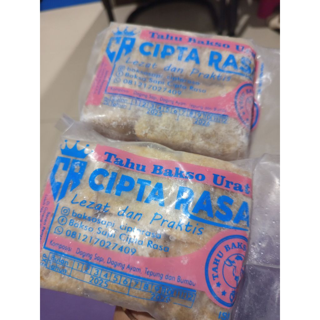 

TAHU BAKSO URAT ISI 6 POTONG