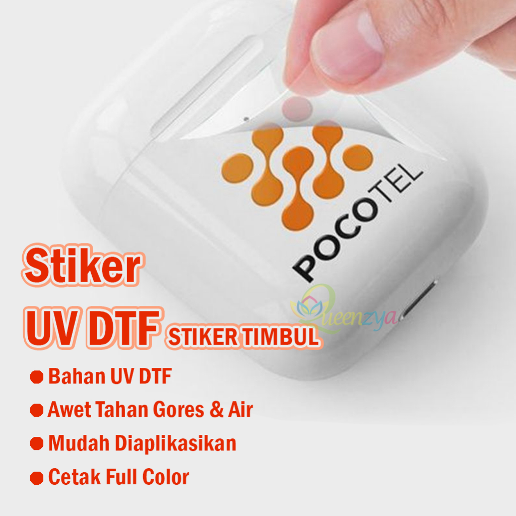 

Stiker UV DTF / Stiker Timbul