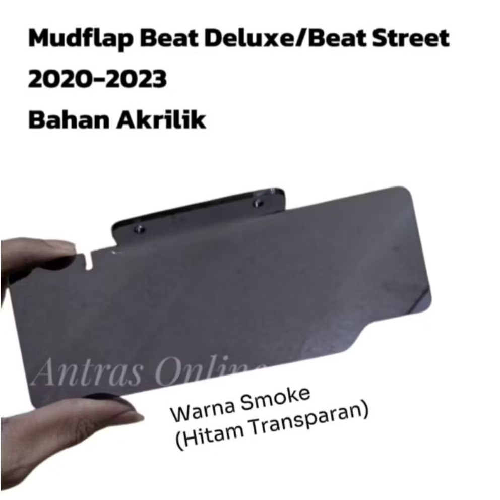 Mudflap Akrilik/Penahan Lumpur Honda Beat deluxe/Beat street 2020-2023/Mudflap Beat Deluxe/Mudflap B