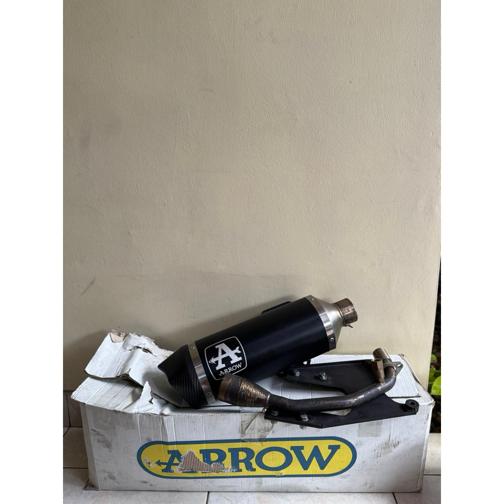 knalpot arrow Ori Vespa Matic