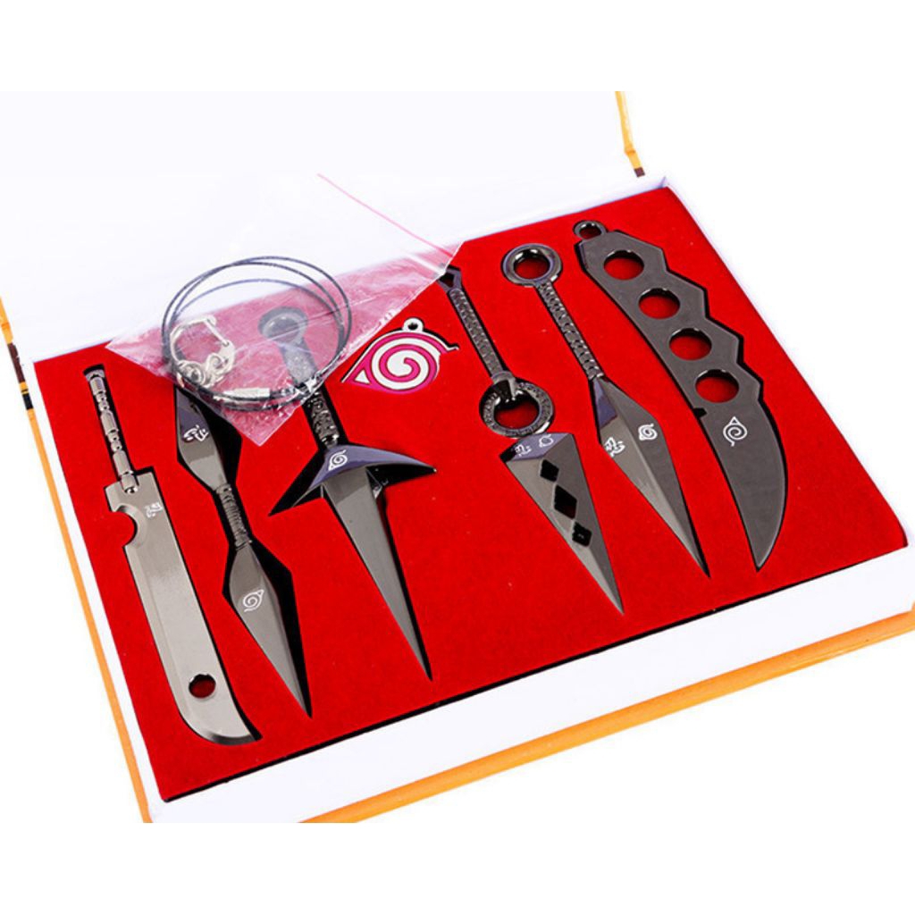 weapon set naruto shipudden mainan set kunai naruto minato aksesoris mainan naruto pajangan weapon s
