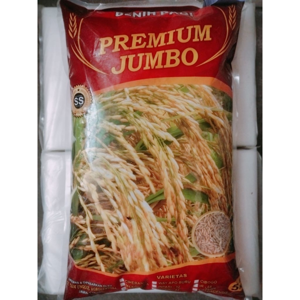 

Benih Padi PREMIUM JUMBO CAKRA BUANA 5kg