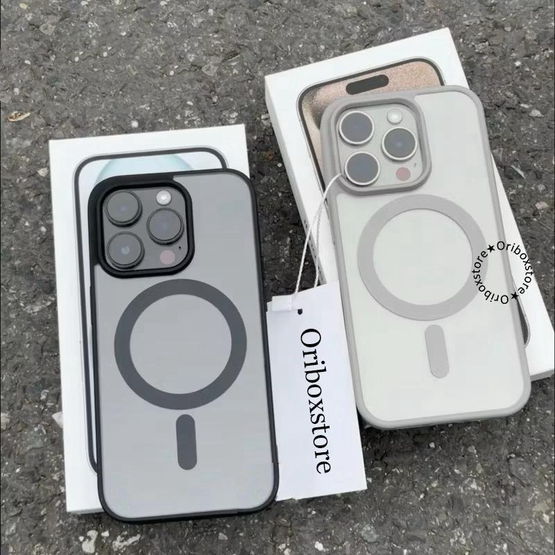 PACKING BOX  PREMIUM SLIM MAGSAFE CLEAR CASE FOR IPHONE X XR XS MAX 11 12 13 14 15 16 PRO MAX / MAGN
