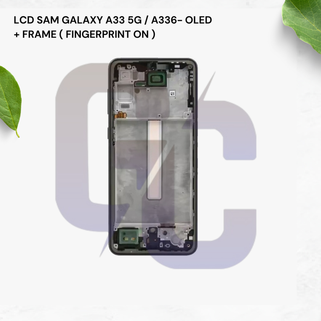 LCD SAM A33+FRAME OLED FINGERPRINT ( GALAXY A33 5G )