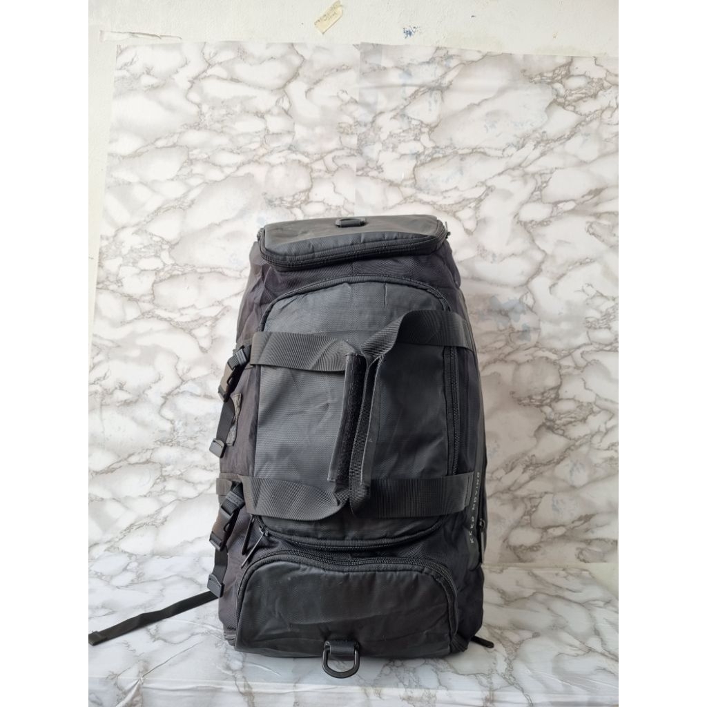 TAS RANSEL TRAVEL BANGE PRIA  HITAM / TAS TENTENG TRAVEL BANGE HITAM / TAS RANSEL BESAR PRIA