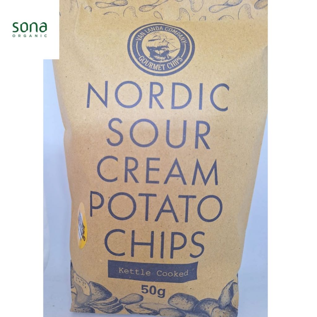 

Keripik Kentang Sour Cream 50gr - Van Landa - Kripik Kentang
