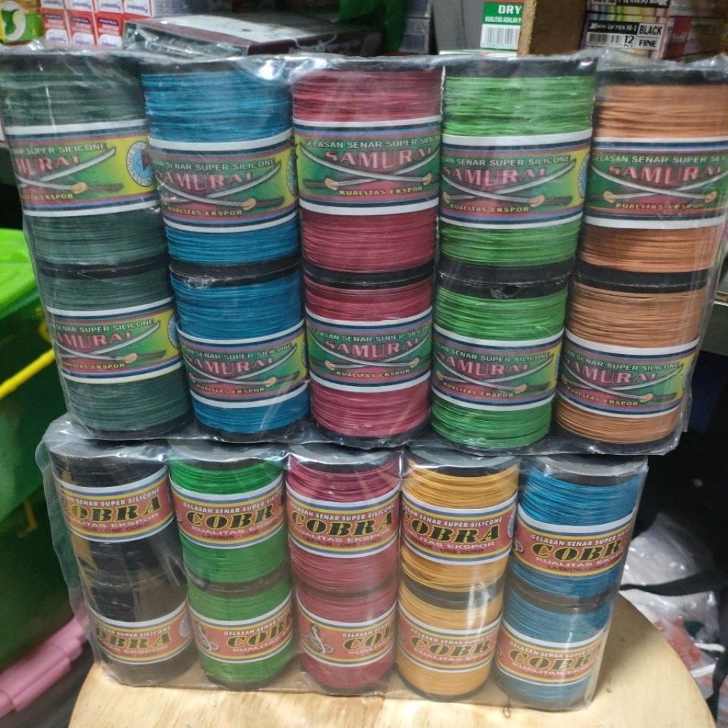 benang gelasan tungkul hitam benang gelasan layang
