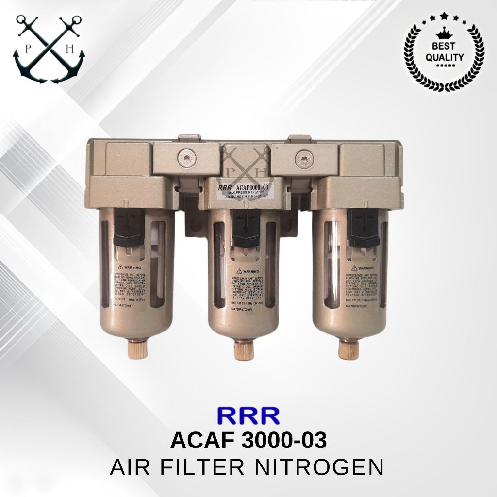 AIR FILTER NITROGEN RRR HYDROPNEUMATIC ACAF3000-03