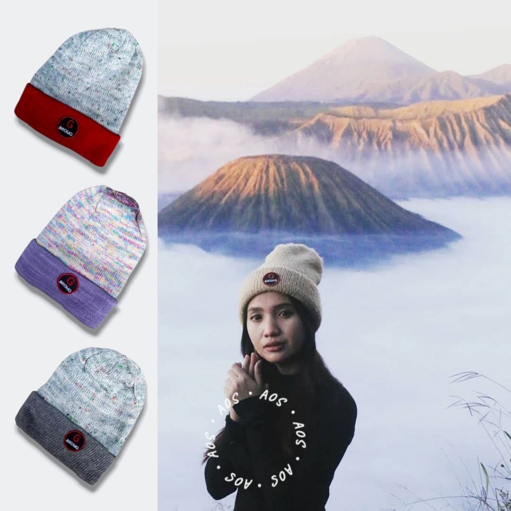 Topi Rajut Bromo / Kupluk Bromo