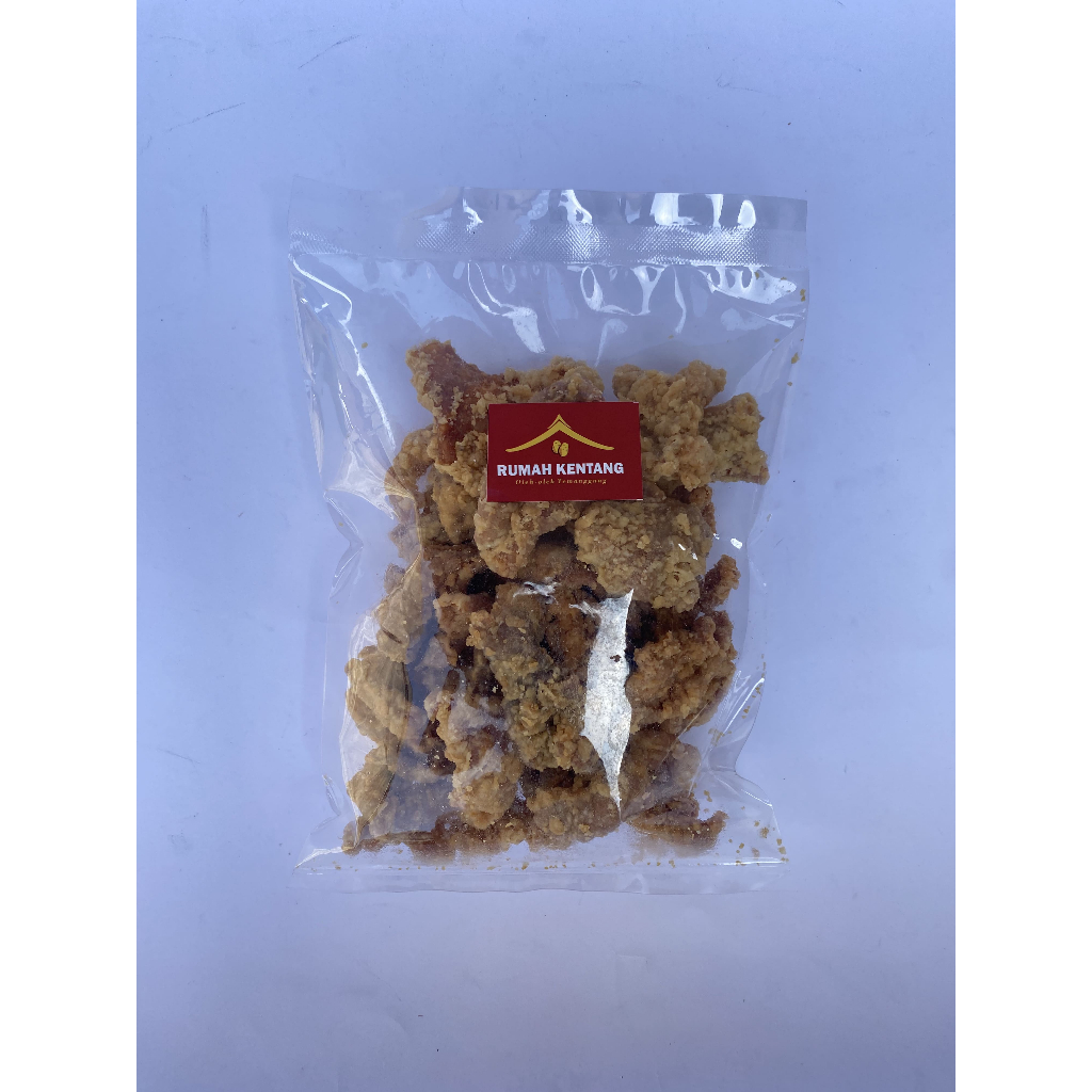 

Murah kulit ayam krispi kulit ayam pedas kulit ayam crispy kerupuk kulit ayam 500gram