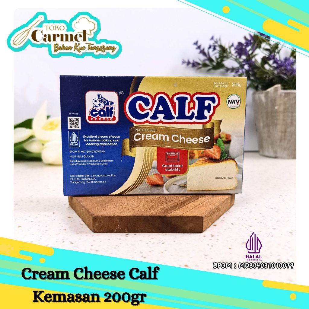 CALF Cream Cheese 200gr Tahan Suhu Ruang 2