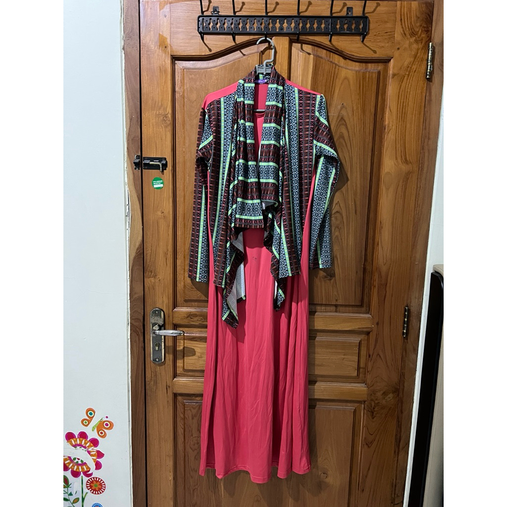 preloved gamis / dress elzatta hijab