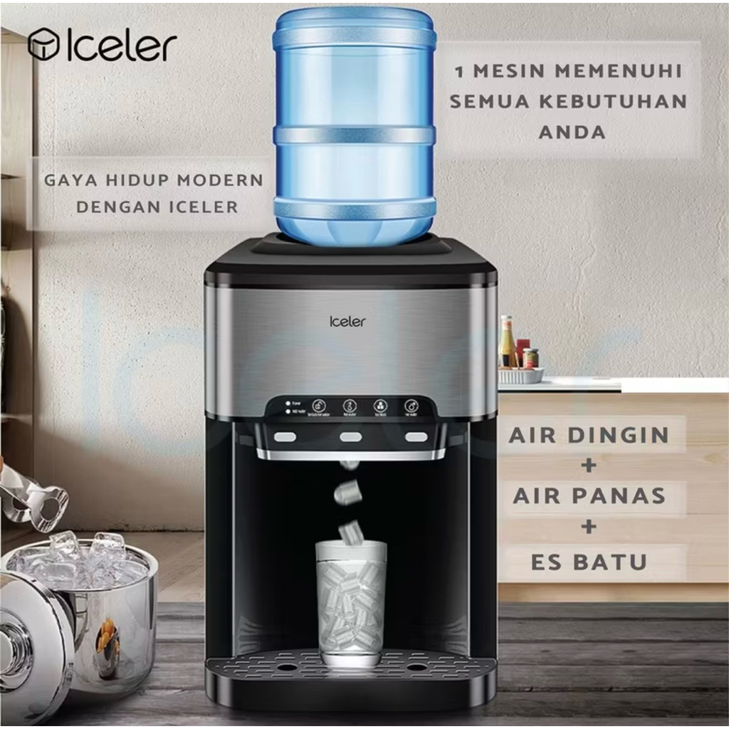 iceler original, dispenser es air dingin air panas [JUAL MURAH BANGETT]