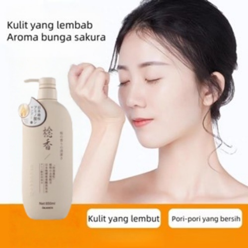 650ML JAPANESE SHAMPOO ORIGINAL JEPANG SAKURA JEPANG SHAMPOO SAKURA / SAKURA SHAMPO JEPANG