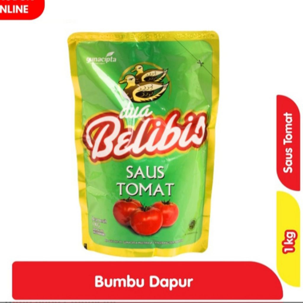 

DUA BELIBIS SAUS TOMAT 1KG
