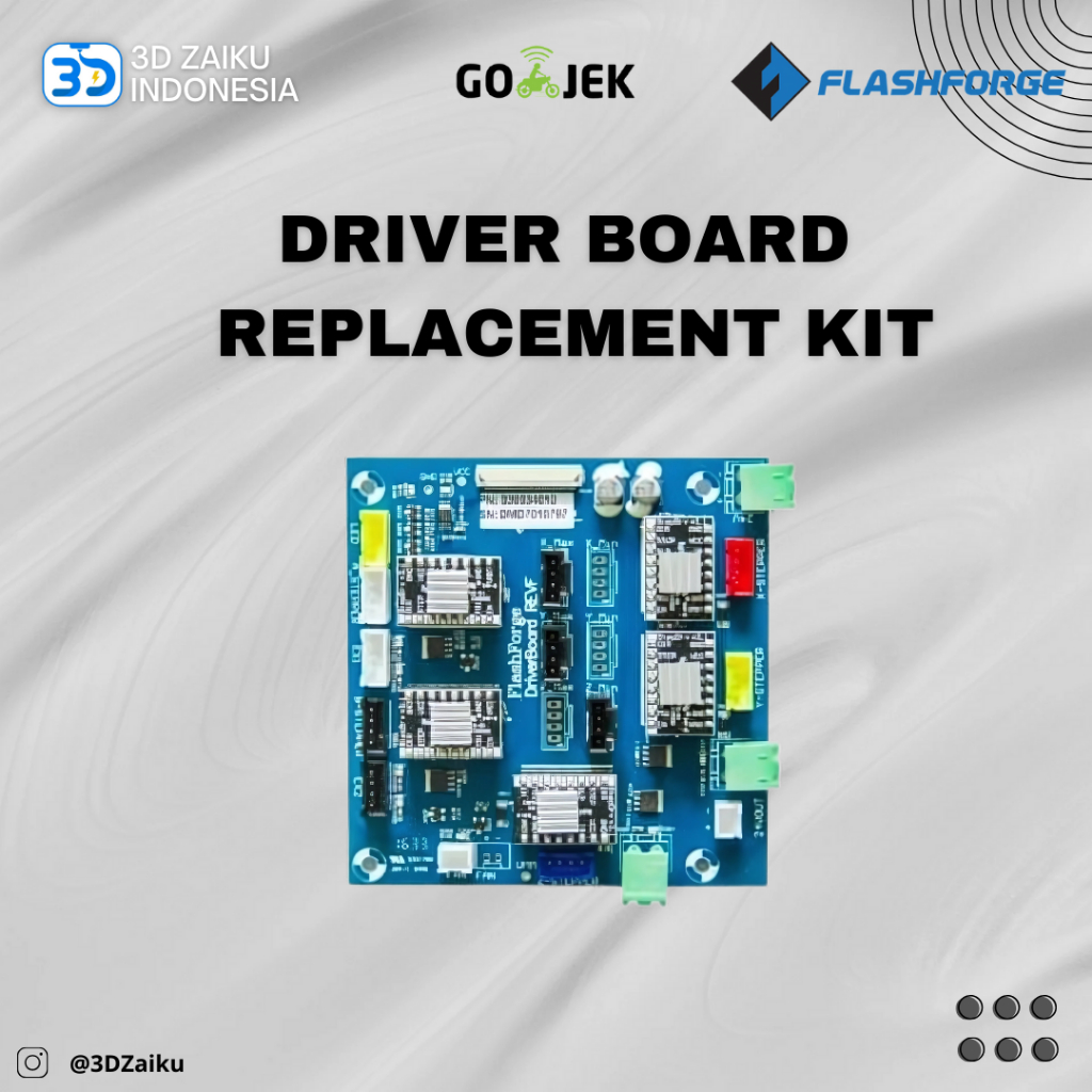 Original Flashforge 3D Printer Driver Board Replacement Kit