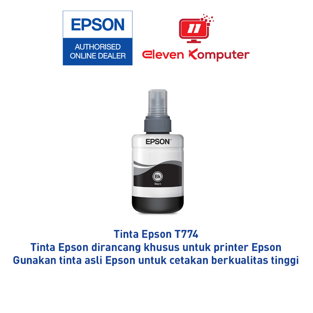 Tinta Epson T7741 - Tinta Epson M series (M100/M200) 140ml (C13T774100)